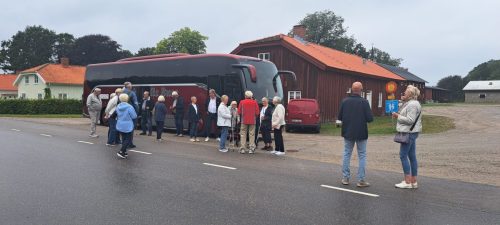 I väntan på att bussen ska starta :-)