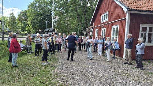 Framme vid Åsle Tå museum för backstugor
